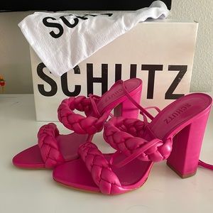 Schutz Zarda High Block Sandal